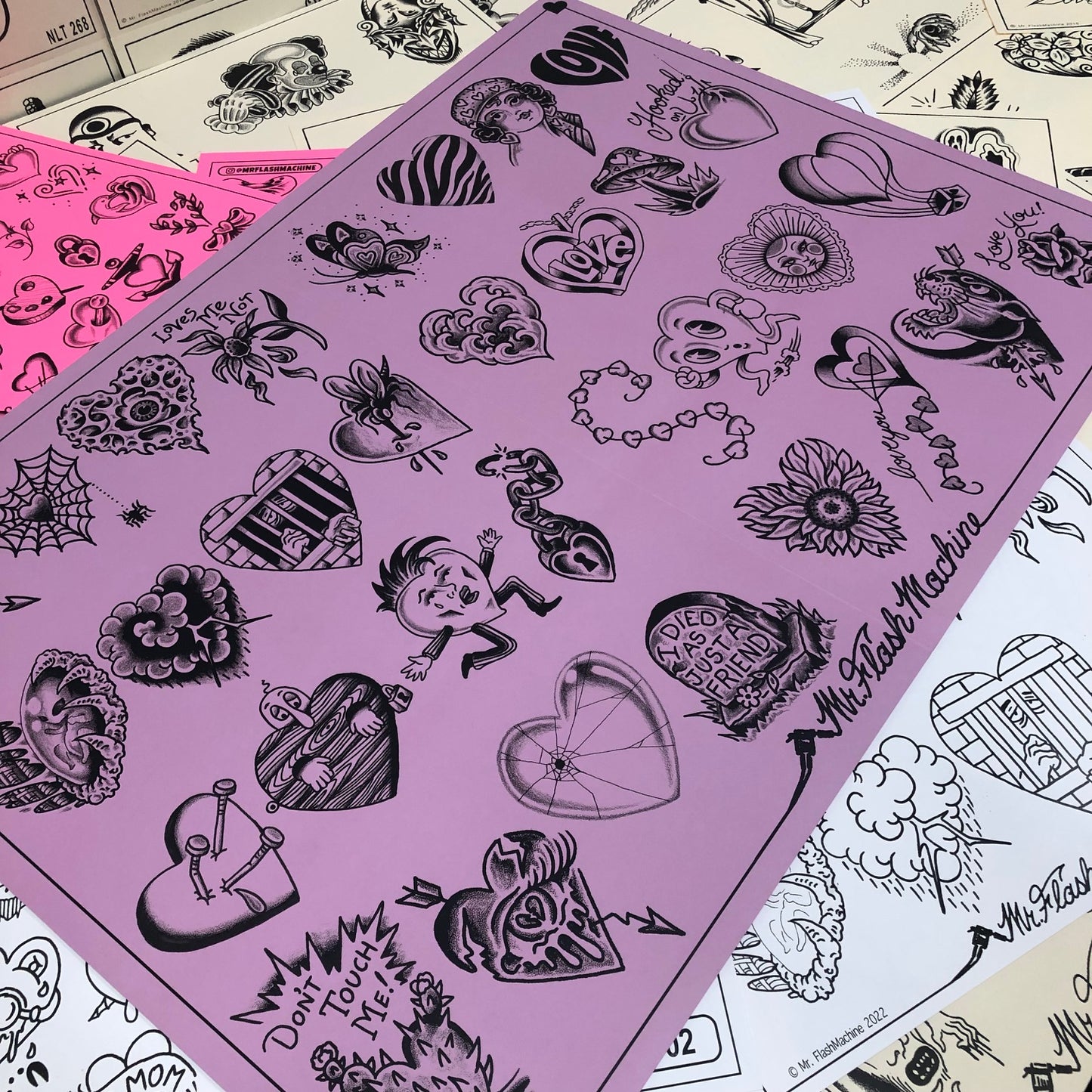 Valentine's Mini-Set + XL Flash Card!