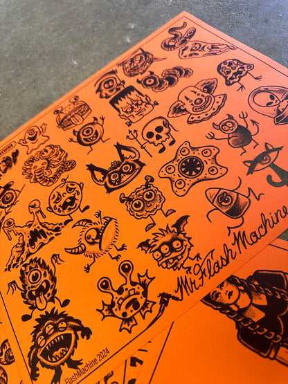 Halloween Mini-Set 3 + Mask Garland