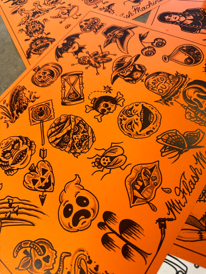 Halloween Mini-Set 3 + Mask Garland