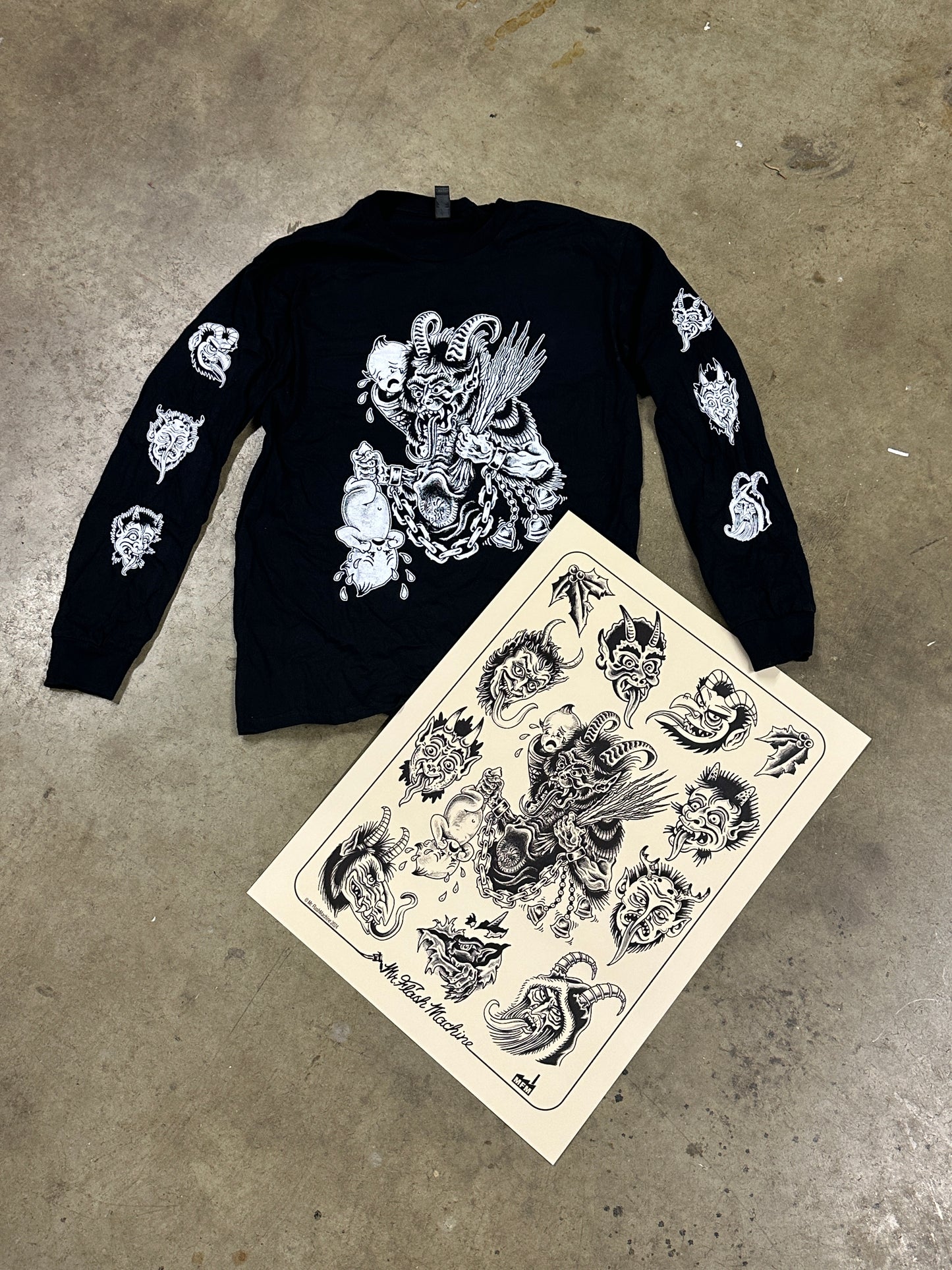Krampus Long Sleeve + poster