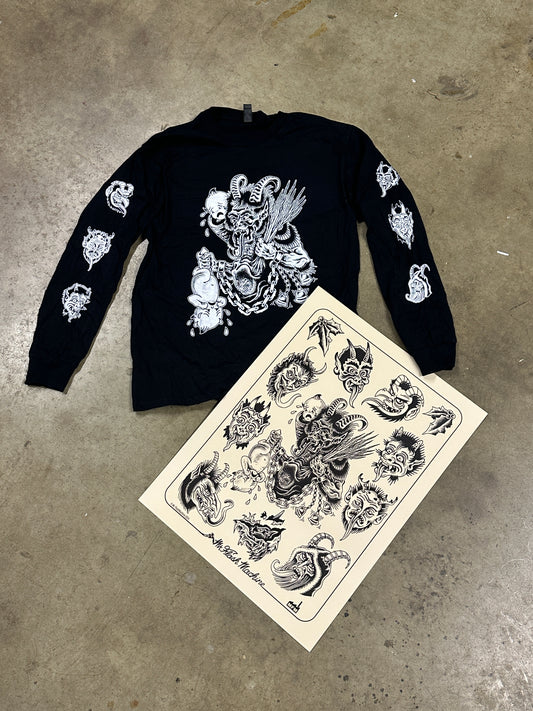 Krampus Long Sleeve + poster