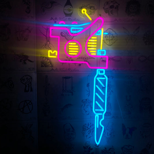 LED Neon Tattoo Machine "Vice Editon"