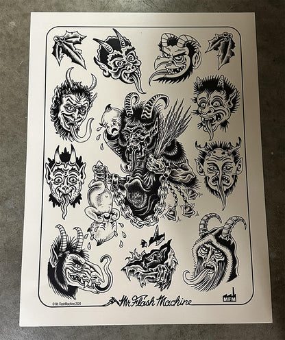 Krampus Long Sleeve + poster